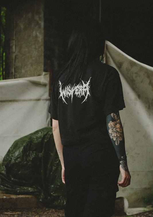 Broken heart croped t-shirt